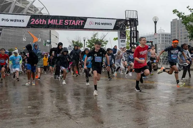 Flying Pig Marathon pronostico de lluvia