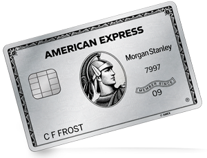 Morgan Stanley platinum card benefits